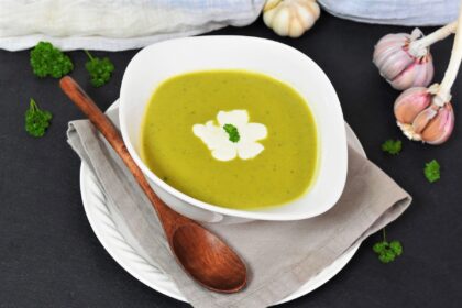 Erbsen-Creme-Suppe mit Apfel-Rezept-ballesworld