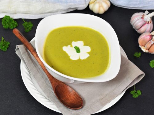 Erbsen-Creme-Suppe mit Apfel-Rezept-ballesworld