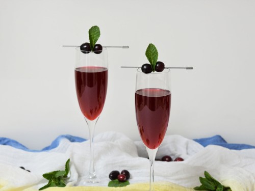 Cranberry Mimosas-Rezept-ballesworld
