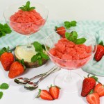 Erdbeer Prosecco Sorbet-Rezept-ballesworld