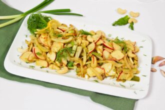 Gegrillter Fenchelsalat mit Apfel-Rezept-ballesworld