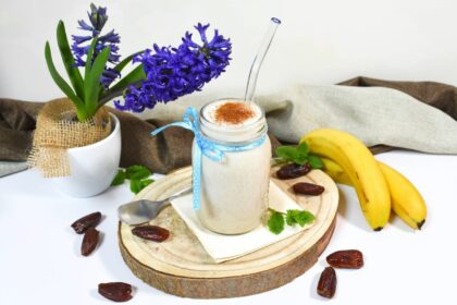 Bananen-Datteln Milchshake-Rezept-ballesworld