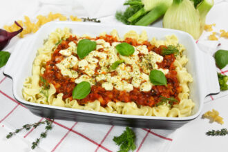 Nudeln mit Fenchel-Tomatensoße-Rezept-ballesworld