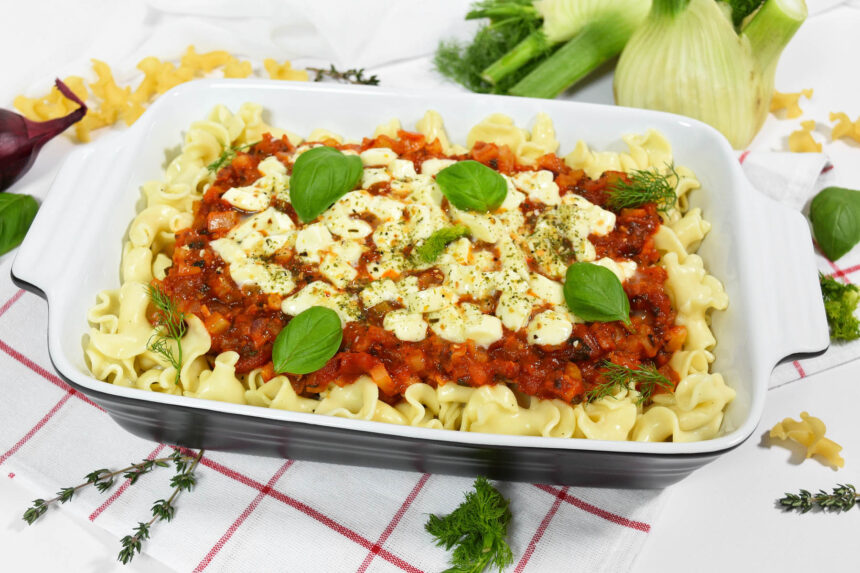 Nudeln mit Fenchel-Tomatensoße-Rezept-ballesworld