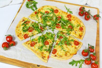 Flammkuchen mit Rucola-Rezept-ballesworld