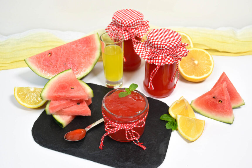 Wassermelonenmarmelade mit Limoncello-Rezept-ballesworld