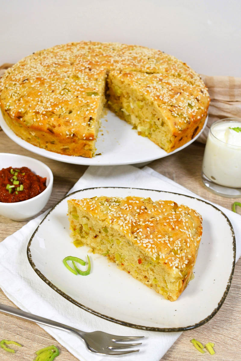 Lauch – Feta Kuchen nach mazedonischer Art-Omas Kuchen-ballesworld