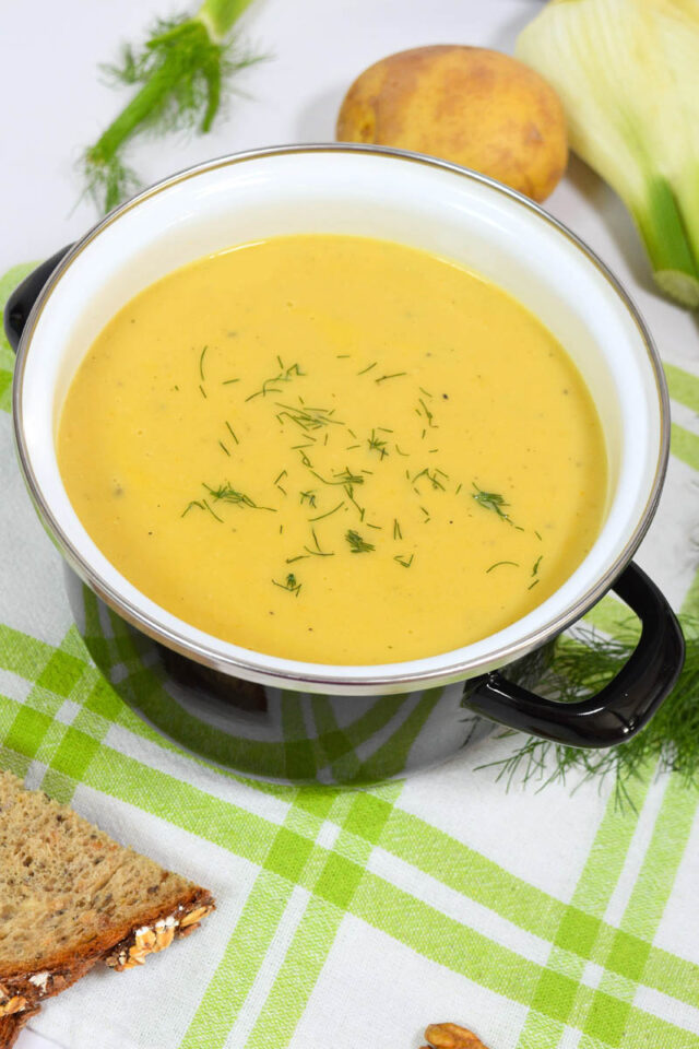 Fenchel Cremesuppe Mit Walnüssen Ballesworld