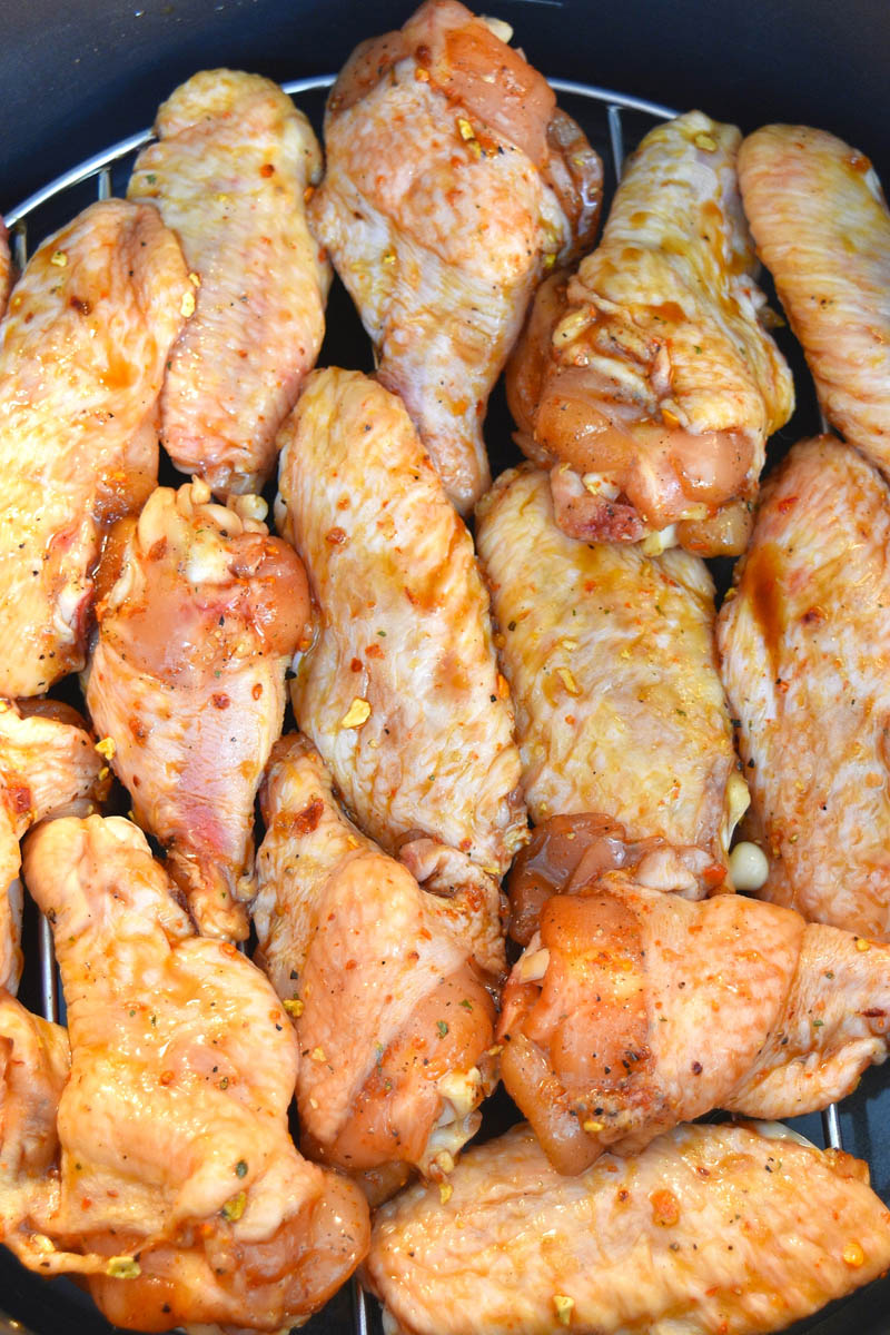 Chicken Wings aus dem Airfryer-Zubereitung-ballesworld