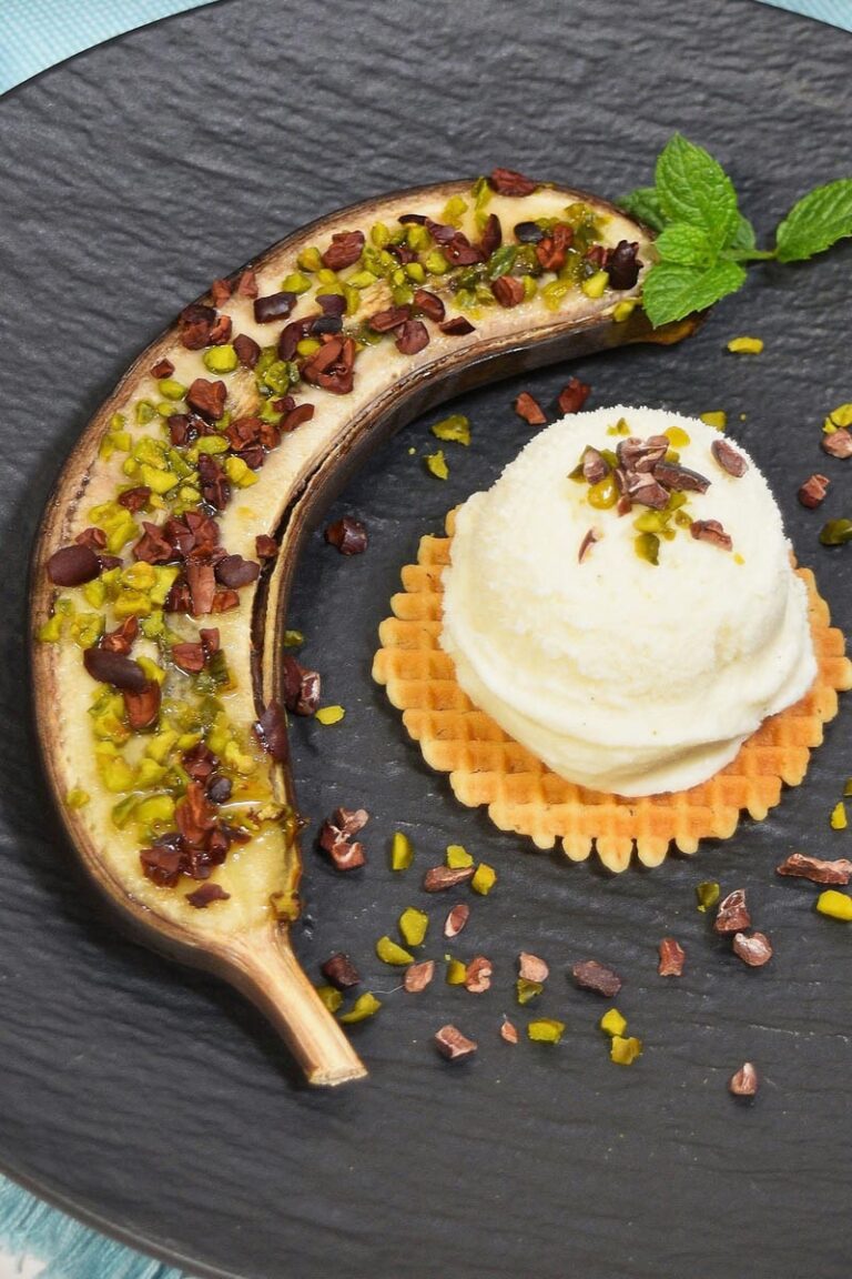 Gebackene Bananen aus der Heißluftfritteuse - BallesWorld