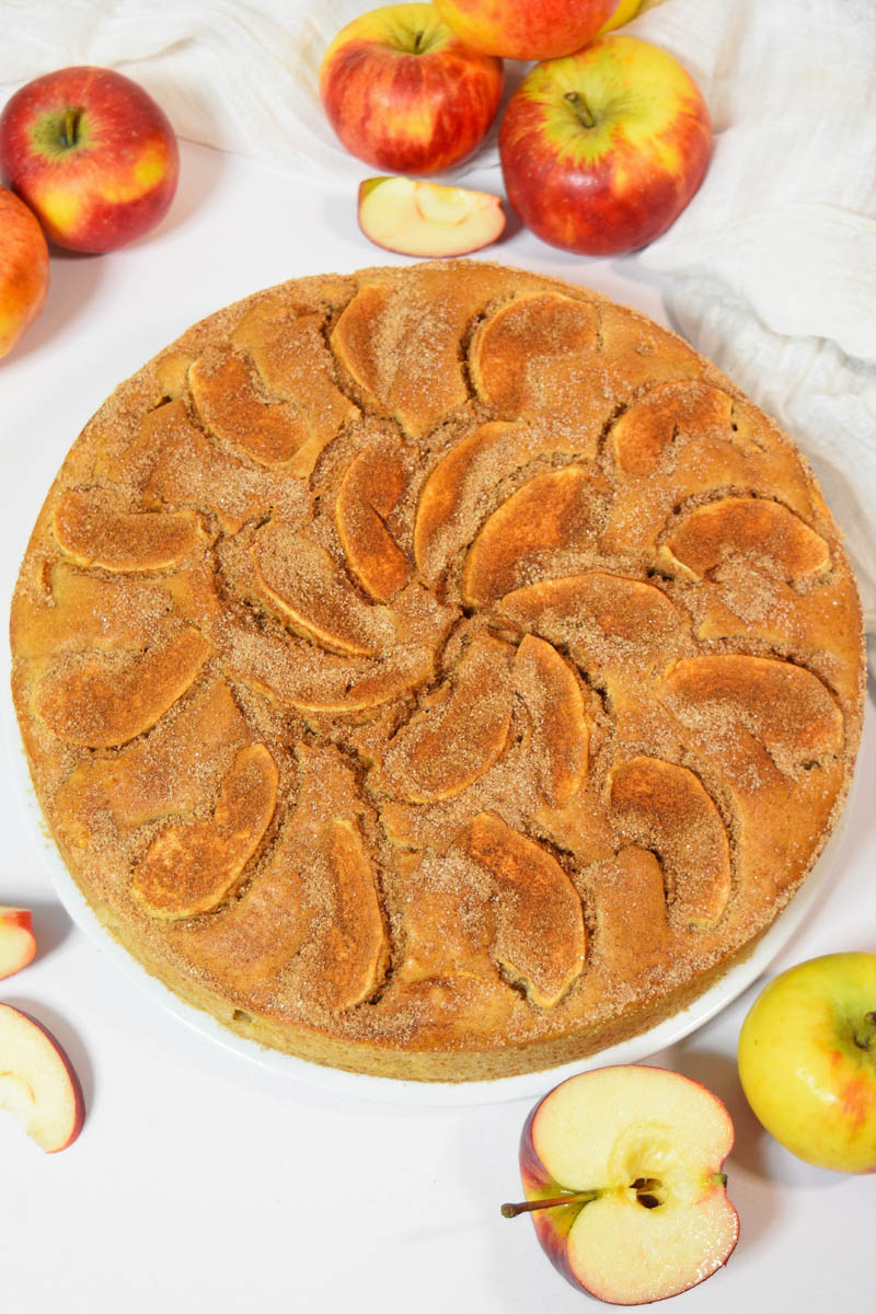 Apfel-Zimt Kuchen mit Schmand-Backen-ballesworld