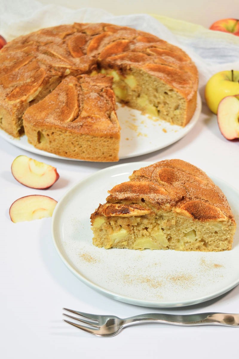 Apfel-Zimt Kuchen mit Schmand-Nachtisch-ballesworld