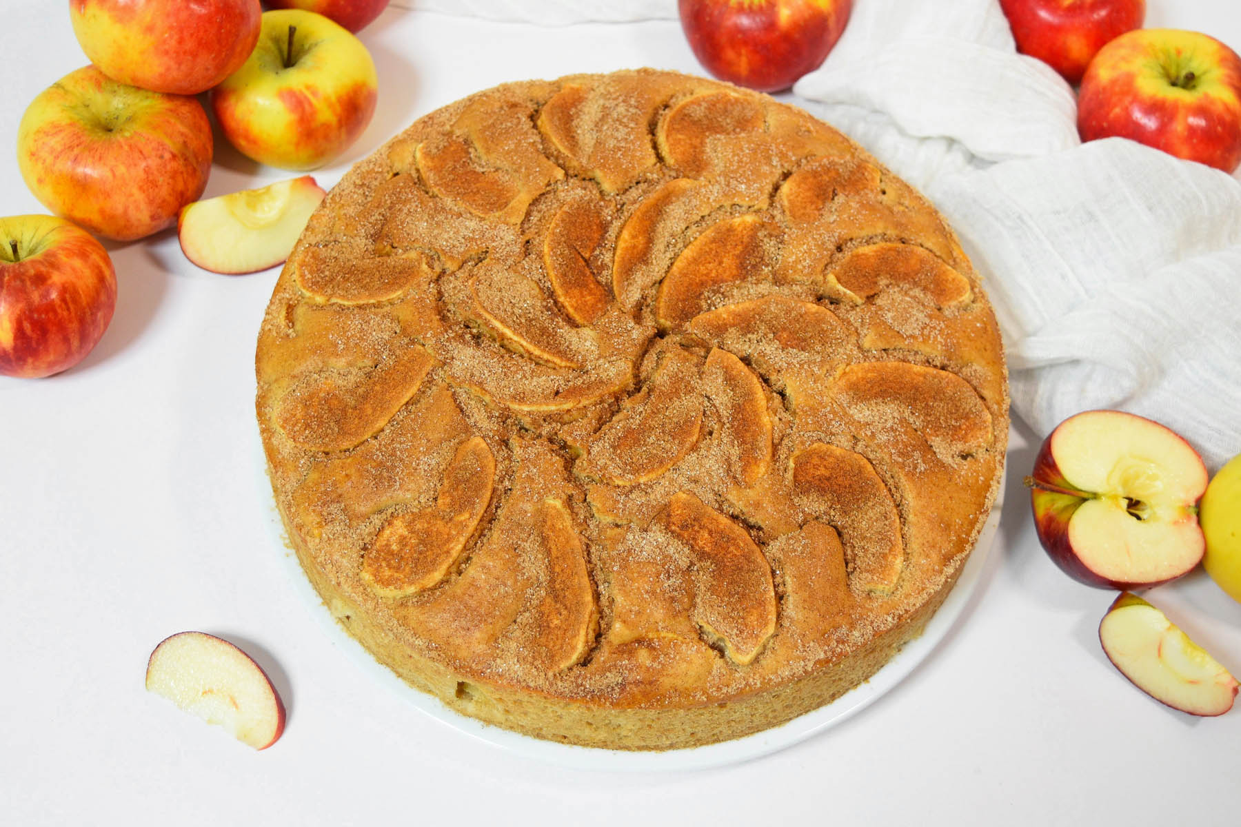 Apfel-Zimt Kuchen mit Schmand-Rezept-ballesworld