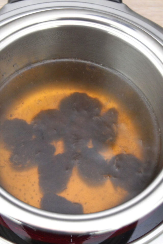 Power - Drink mit getrockneten Pflaumen