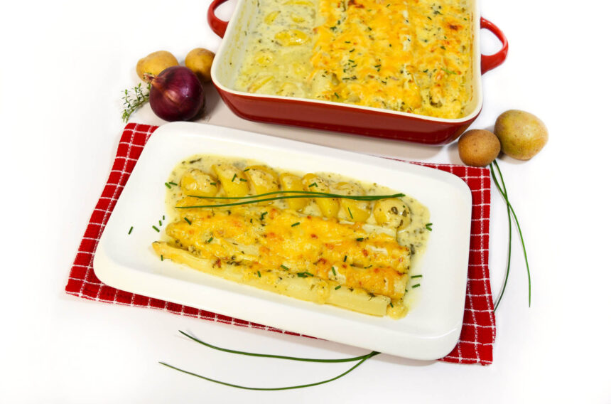 Delikates Spargel-Kartoffel-Gratin-Rezept-ballesworld