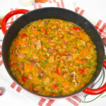 Bohnen-Bacon Pfanne aus Vorräten-Rezept-ballesworld