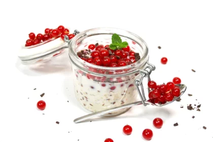 Overnight Oats mit Johannisbeeren-Rezept-ballesworld