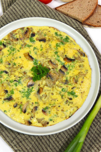 Champignon-Zwiebel Omelette - BallesWorld