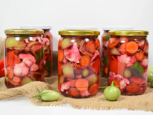 Mixed Pickles mit grünen Tomaten - BallesWorld