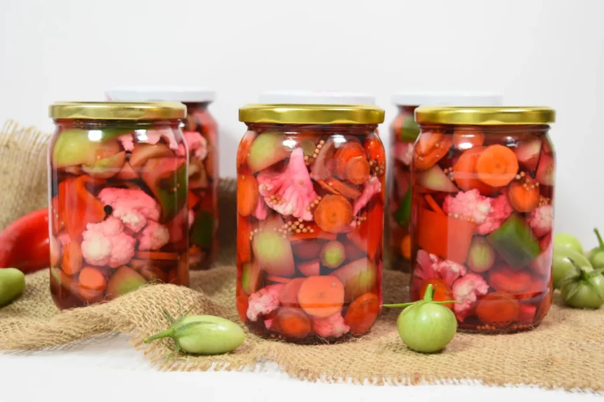 Mixed Pickles mit grünen Tomaten-Rezept-ballesworld