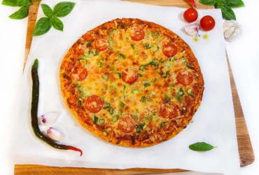 Pizza mit Tomaten und Mozzarella-Rezept-ballesworld-1