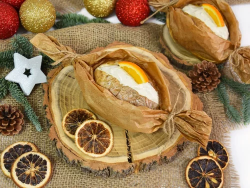 Backkartoffeln mit Orangen-Zimt-Creme - ein Festtags Genuss