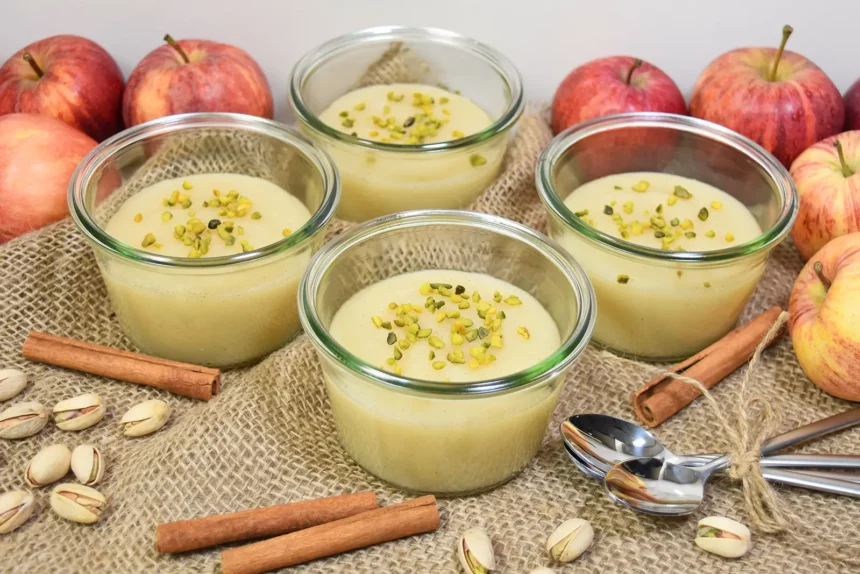 Apfel-Grieß Pudding-Rezept-ballesworld