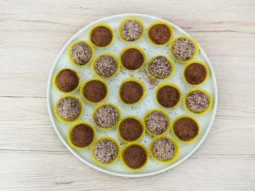 Marzipan-Orangen-Schoko Pralinen - BallesWorld