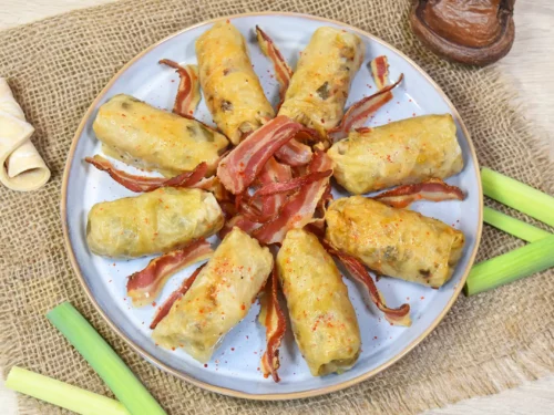 Sauerkrautrouladen aus der Heißluftfritteuse-Rezept-ballesworld