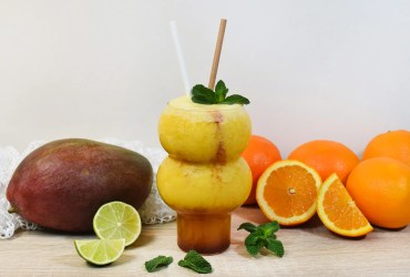 Orangen-Mango-Kokos Smoothie-Rezept-ballesworld