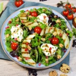 Burrata-Salat mit Grill Melone-Rezept-ballesworld