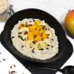 Reisflocken Porridge mit Mango und Banane-Rezept-ballesworld