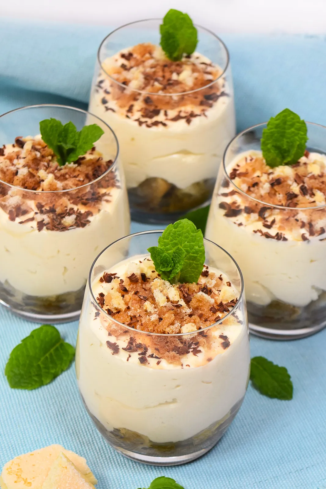 Tiramisu im Glas mit Cappuccino-Creme-Rezeptideen-ballesworld