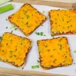 Überbackener Toast mit Lauch und Käse-Rezept-ballesworld