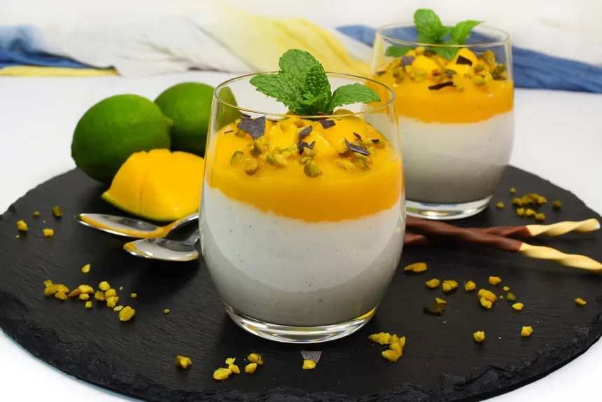 Griechischer Joghurt mit Mango Mousse-Rezept-ballesworld