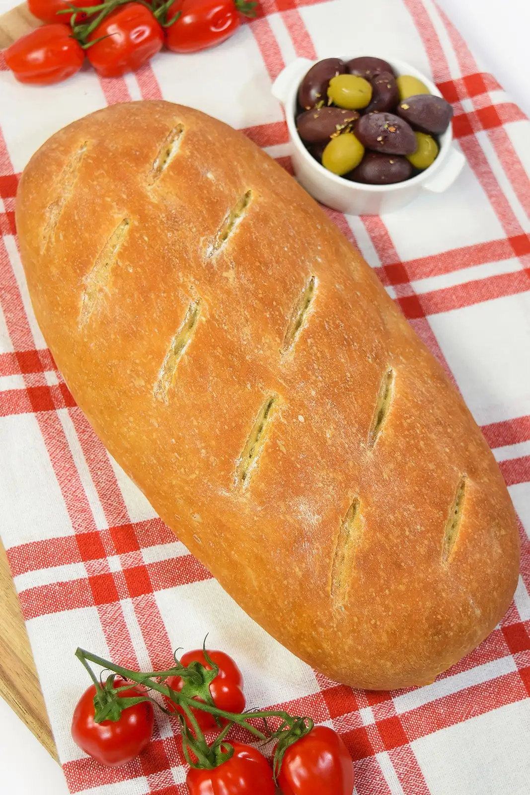 Weißbrot mit edlem Olivenöl-Brot selber backen-ballesworld