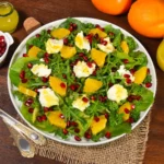 Orangen-Mozzarella-Salat mit Granatapfel-Rezept-ballesworld