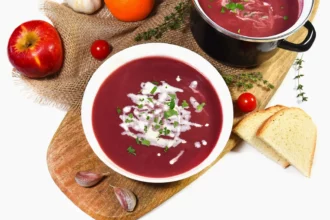 Rotkohl Creme-Suppe-Rezept-ballesworld