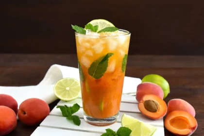 Aprikosen-Limetten Mojito-Fruchtiger Sommer-Cocktail-Rezept-ballesworld
