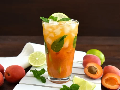 Aprikosen-Limetten Mojito-Fruchtiger Sommer-Cocktail-Rezept-ballesworld
