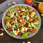 Bunter Salat mit würzigem Senf-Dressing-Rezept-ballesworld