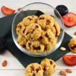 Hafer-Mandel-Kekse mit frischen Pflaumen-Rezepte-ballesworld