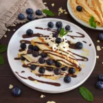 Pfannkuchen mit frischen Heidelbeeren-Rezept-ballesworld