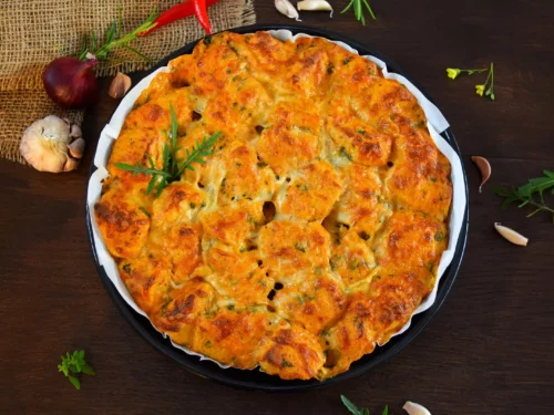 Burrata-Paprika Zupfbrot aus Sonntagsbrötchen-Rezept-ballesworld