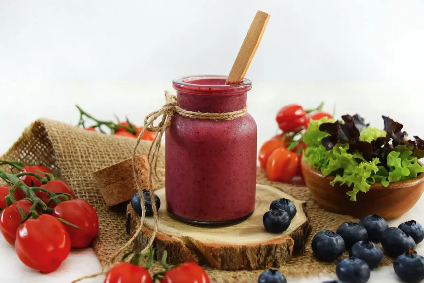 Fruchtiges Heidelbeer Dressing selber machen-Rezept-ballesworld