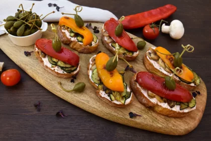 Gemüse-Bruschetta nach mediterraner Art-Rezept-ballesworld