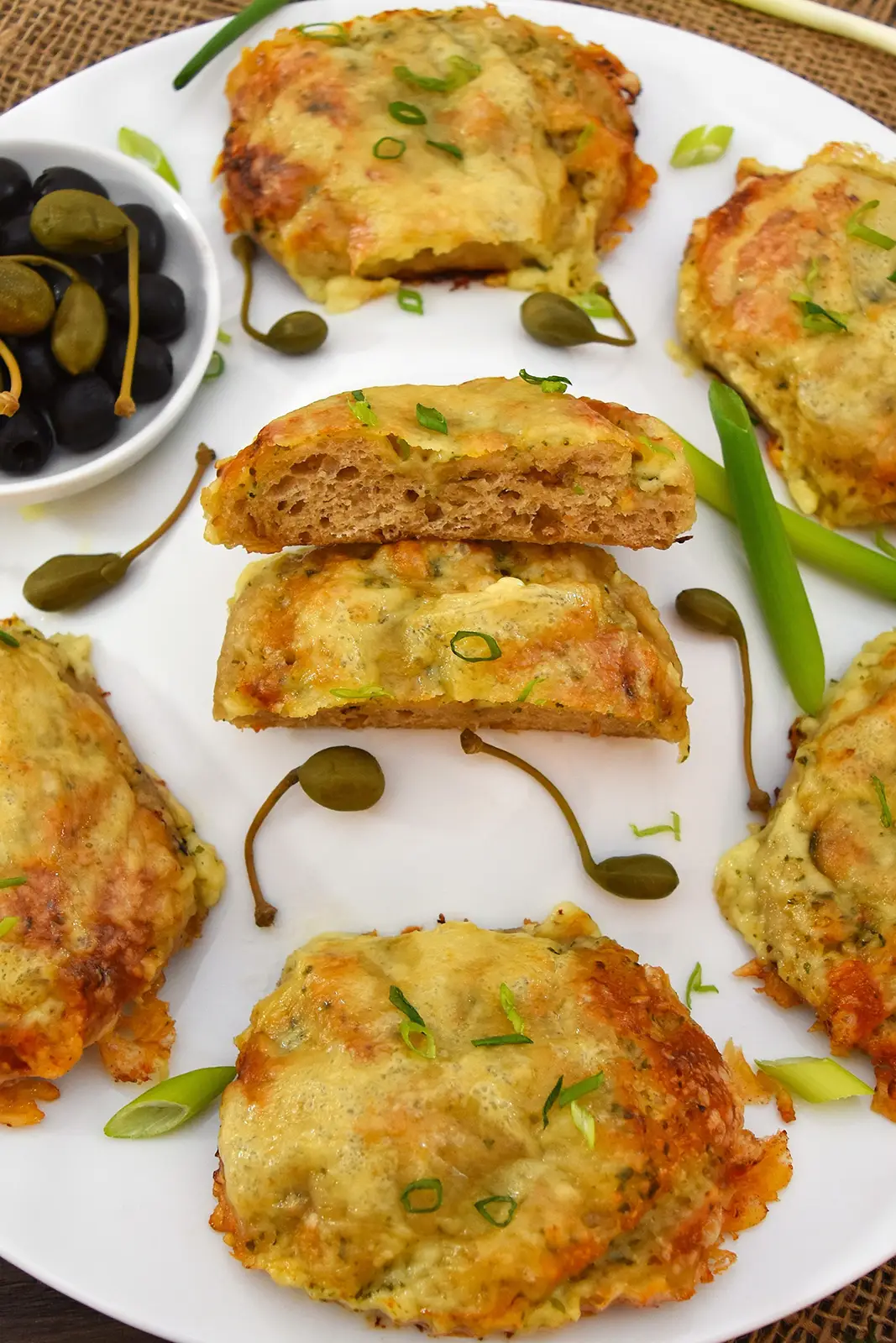 Raclette-Brötchen aus der Heißluftfritteuse-Silvestersnacks-ballesworld