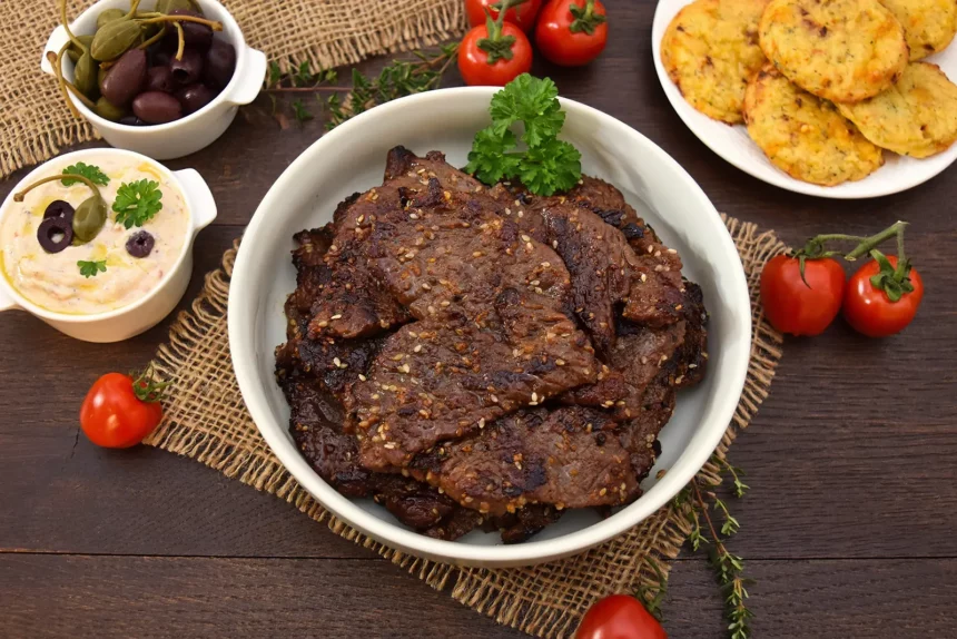 Teriyaki Rindfleisch für Grill, Pfanne und Raclette-Rezept-ballesworld