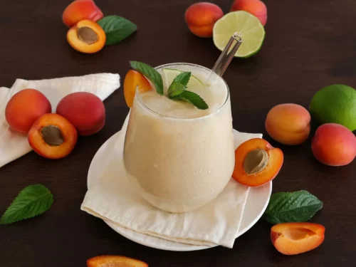 High Protein Aprikosen Drink-Rezept-ballesworld