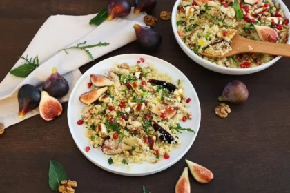 Couscous Salat mit Feigen und Mozzarella-Rezept-ballesworld